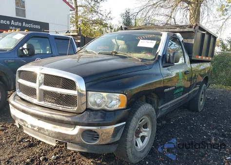 2005 Dodge Ram 1500 St из США, поврежденный, VIN 1D7HU16N25J626284
